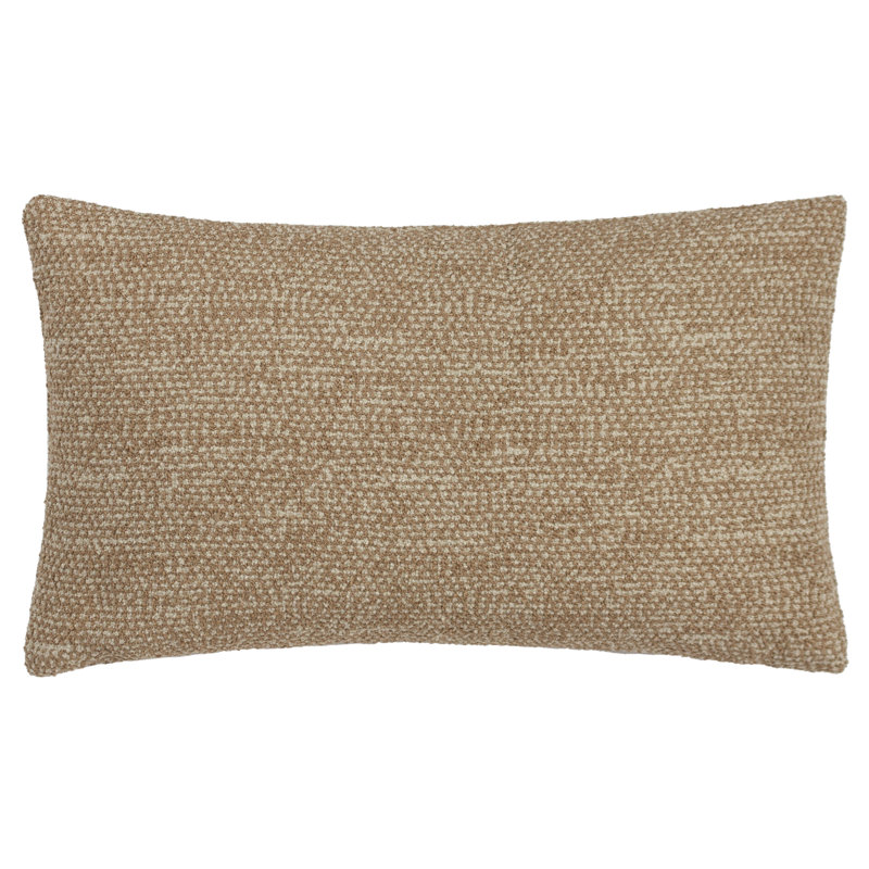 Akalya Rectangular Lumbar Cushion, Toffee/Nougat