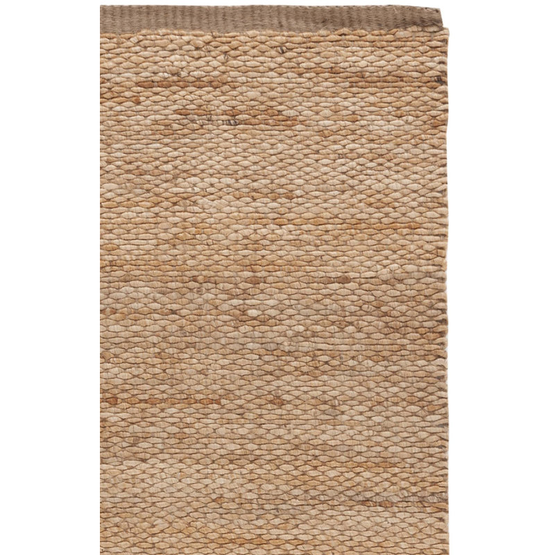 Auckland Handmade Flatweave Natural Area Rug, Rectangle 5' x 8'
