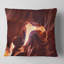 Coussin décoratif antilope de canyon en pierre de couleur inférieure-29339639-29339642