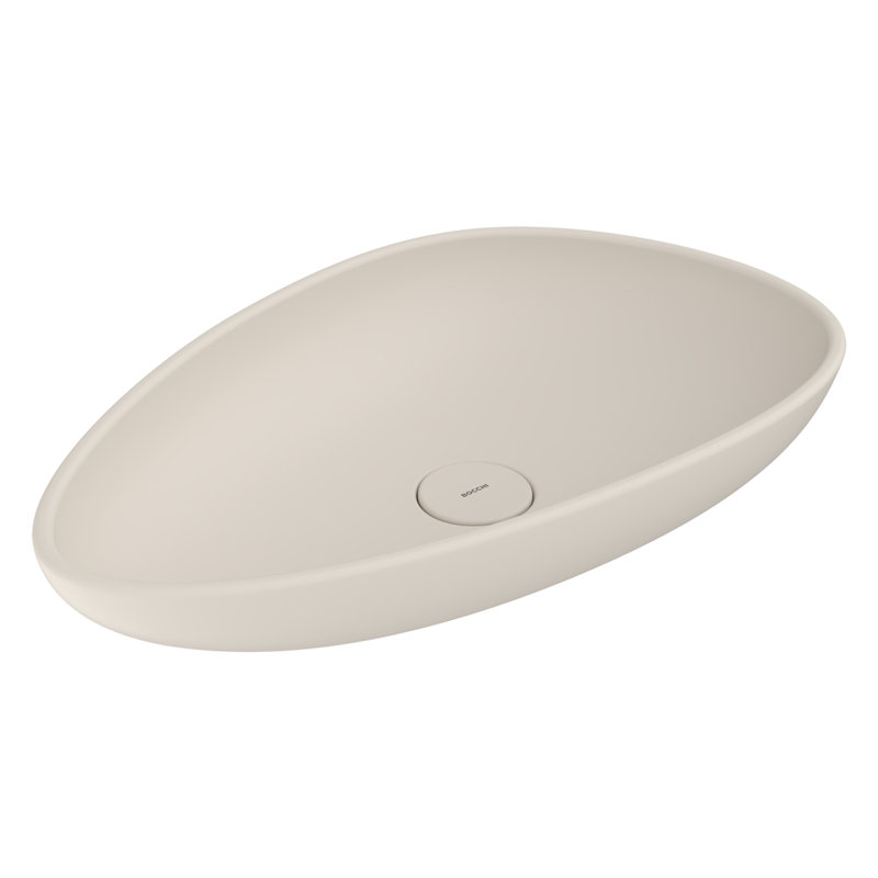 Etna Vessel Bowl - 58x37cm, Matte Jasmine
