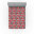 Taupe chaud, corail foncé / floral