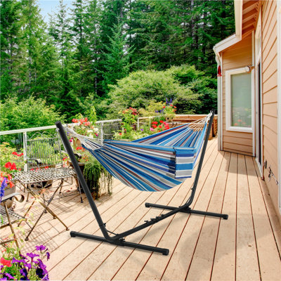 Double Classic Hammock with Stand