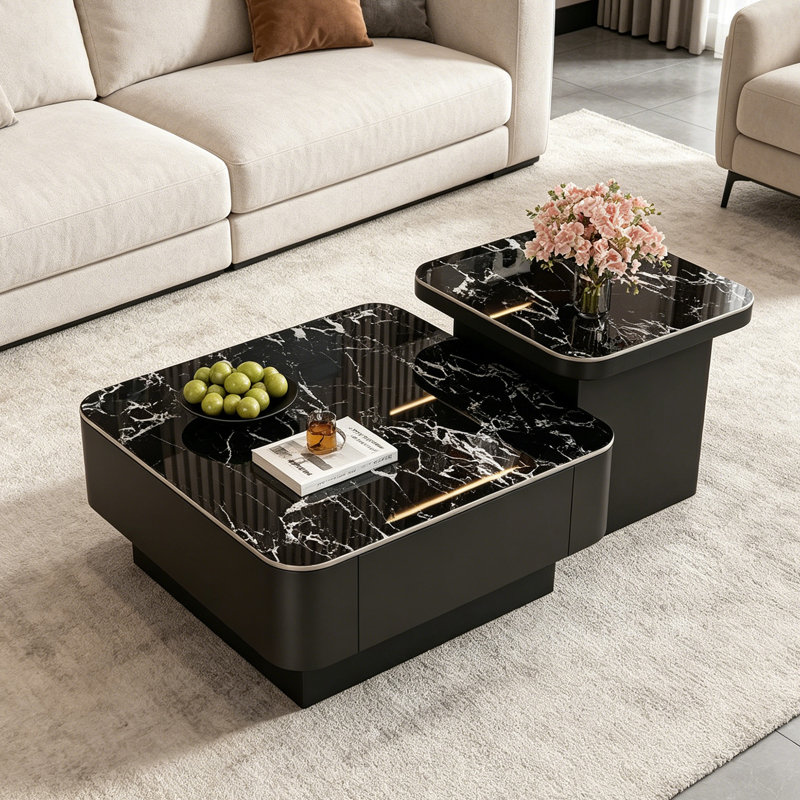 Table basse Modern Modern, Noir