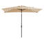 Parasol lumineux de marché rectangulaire d'extérieur 6,5 x 10 pi-784722530