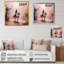 Romantisme au cheval galopant sur toile-910996068-910996069