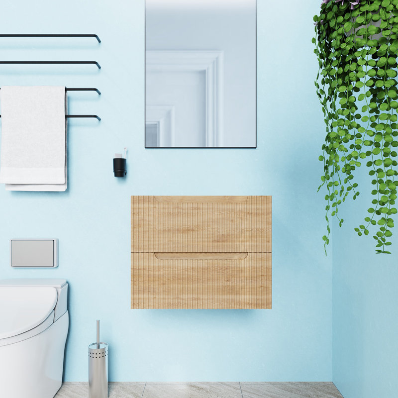 24" Wall-Mount Bathroom Vanity Cabinet (Cabinet Only)