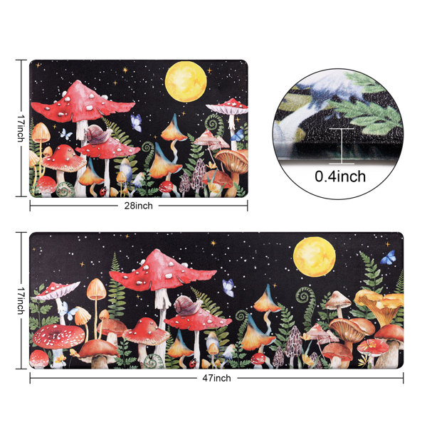 Mollymay Kitchen Mat (Set of 2) East Urban Home
