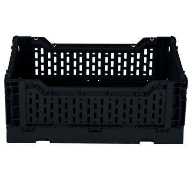 Juggernaut Storage Heavy Duty Stackable Plastic Crate Set & Reviews