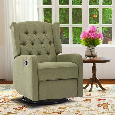 Harvey 24.02"W 360° Swivel Manual Recliner