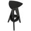Twist Solid Wood Stool