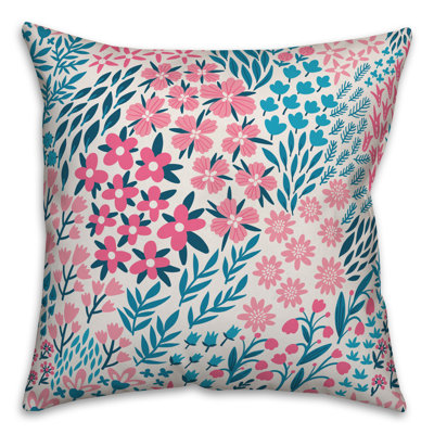 Coussin intérieur/extérieur Floral