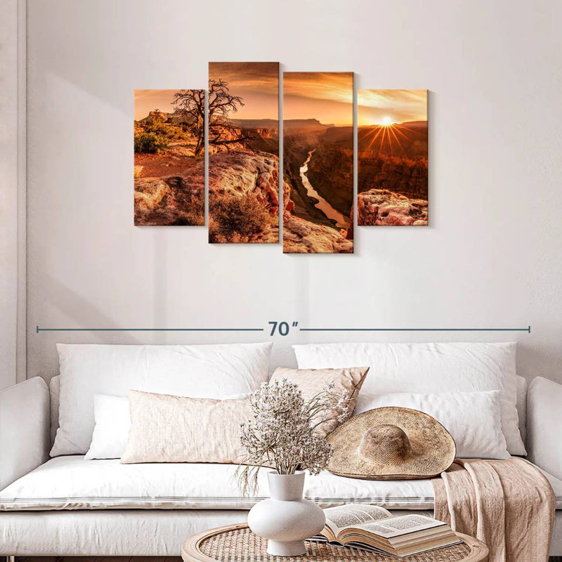 Grand Canyon Sunlight, 27" H x 43" W