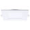 12 Watt LED Direct Wire Downlight With Night Light 6 Inch Remote Driver CCT Selectable Dimmable Square White Finish