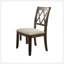 Ensemble de 2 chaises d'appoint Claudia