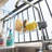 Stainless Steel Faucet Holder With Loofah