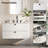 30'' Single Bathroom Vanity With Ceramic Top Wall-Mounted-1306469426