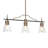 Dawnica 3 - Light Iron Dimmable Chandelier