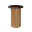 Shira Small End Table-Light Brown Oak-1949750740