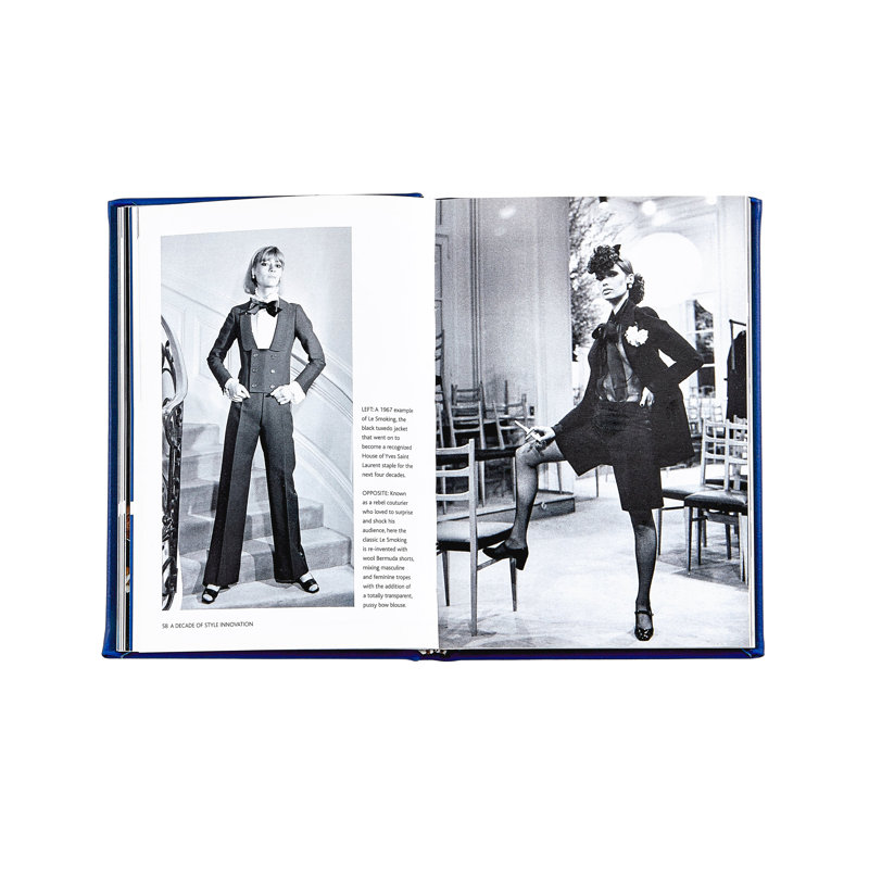 Little Book of Yves Saint Laurent Leather Bound Book