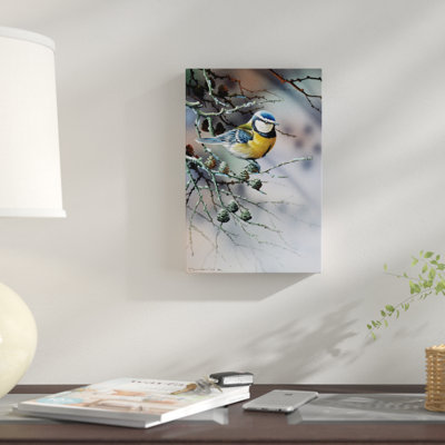 " Bird In A Fir Tree " Oil