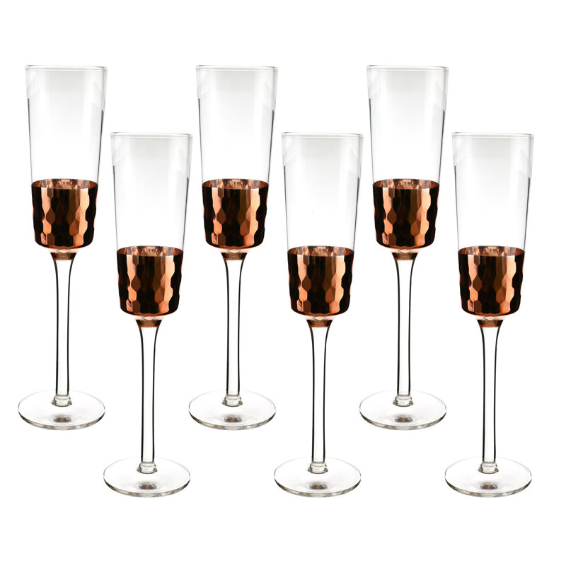 6oz. Flute Set