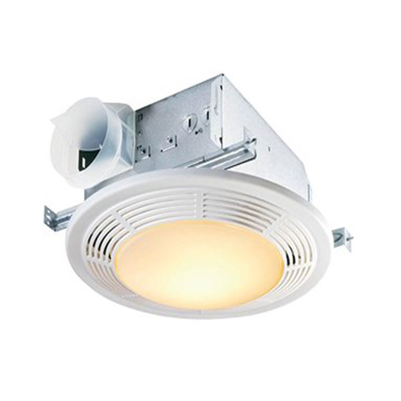 Ventilateur de salle de bain 100 cfm avec éclairage