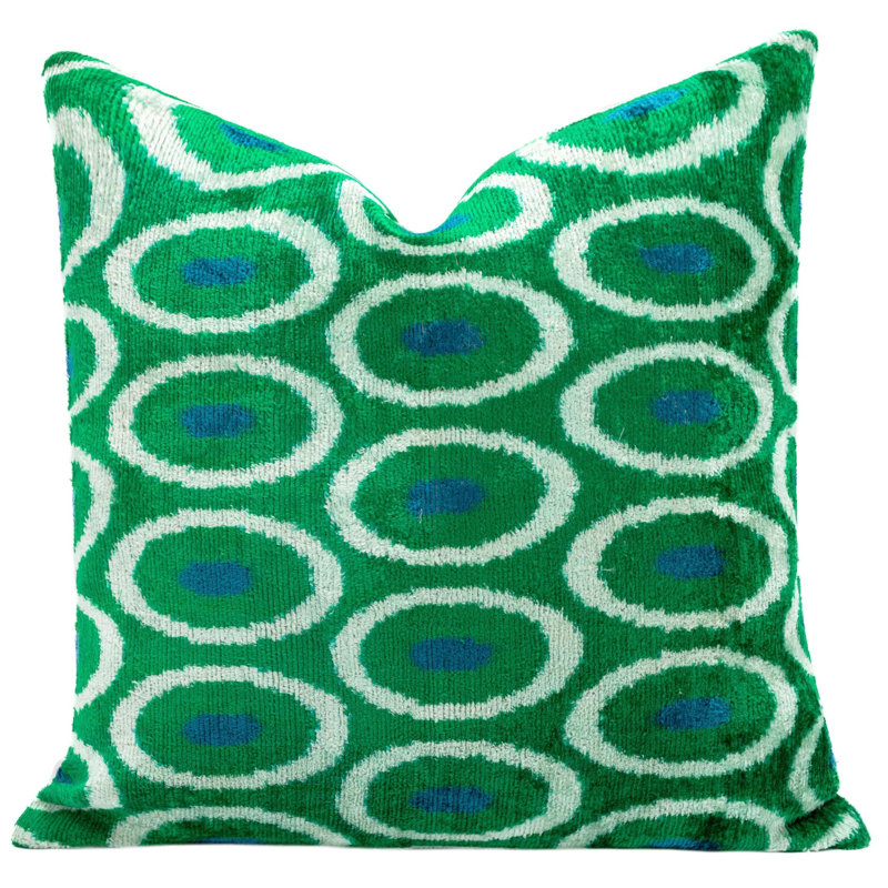 Coussin décoratif en velours