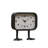 Metal Standing Clock with Duck Feet Gunmetal