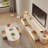 French Style TV Stand and Coffee Table Set
