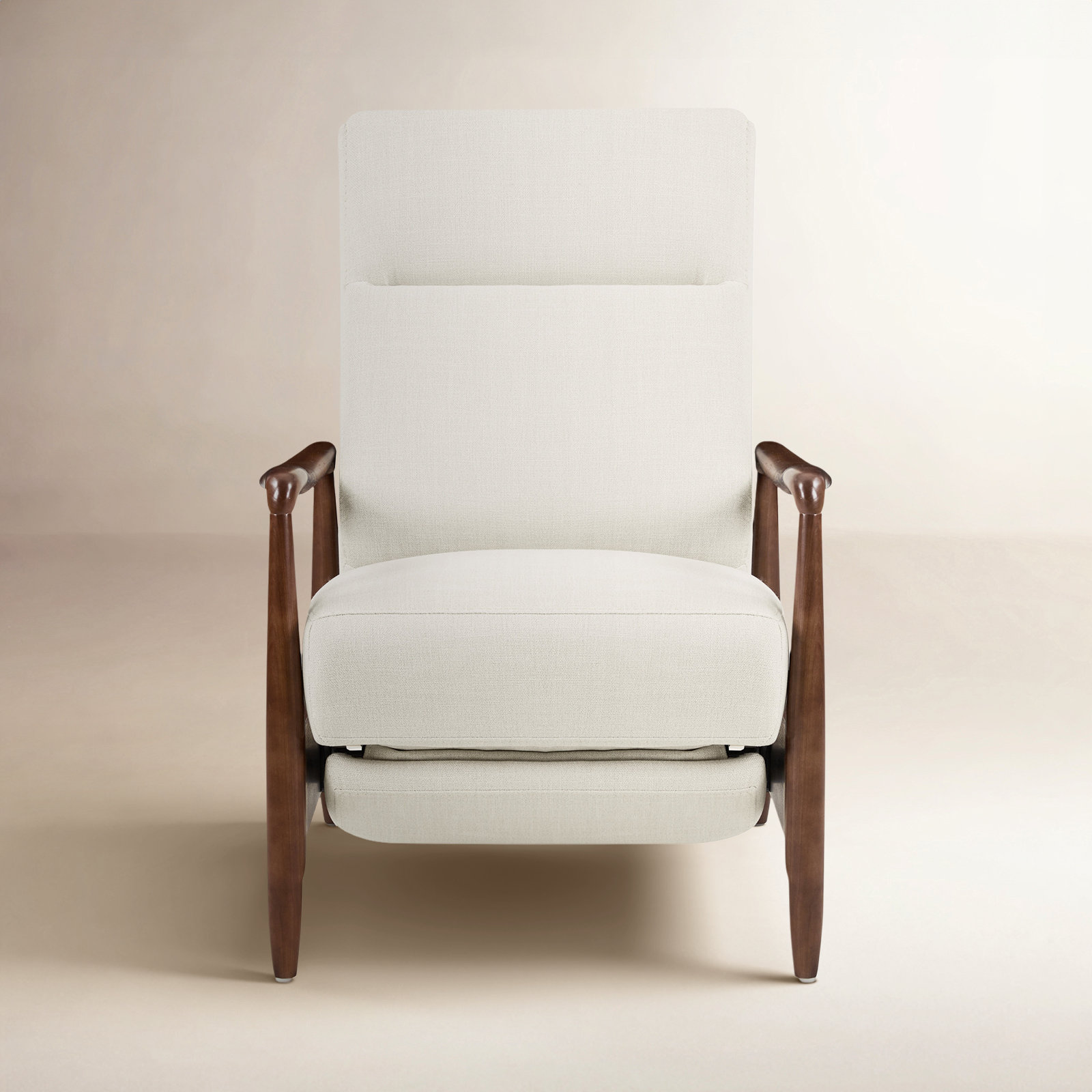 Beckett 31" Manual Recliner, Effie Linen Performance Linen
