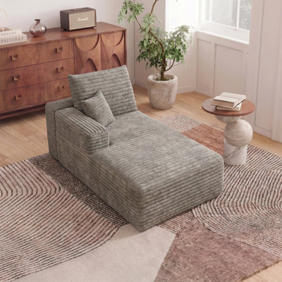 Modern Modular Sleeper Sectional Sofa with Reversible Chaise, No Assembly Required