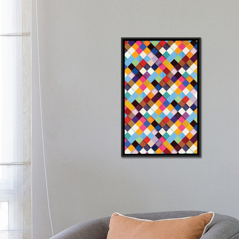 « pass this bold » par danny fabrice, reproduction d’impression sur toile tendue, H 26 po x l 18 po x P 1,5 po, Pas de tapis