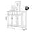 American style multi-layer storage shoe cabinet