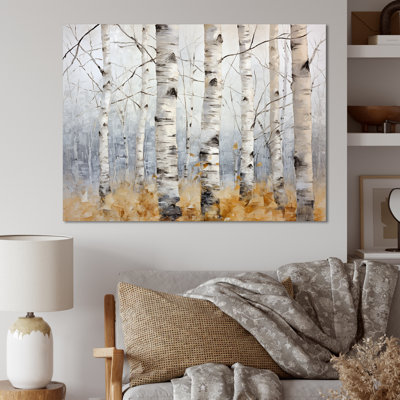" Minimalism Tree Birchs Breath III "