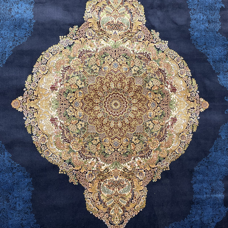Bungalow Rose Hereke Silk Rug