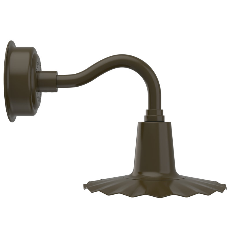 Iris Wall Light, Mahogany Bronze