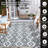 Reversible Geometric Diamond Pattern Outdoor Rug-115368922