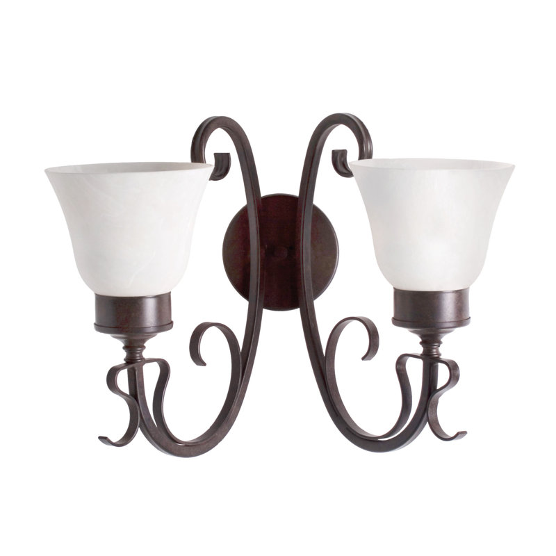 Mirasol 2 - Light Armed Sconce, French Bronze