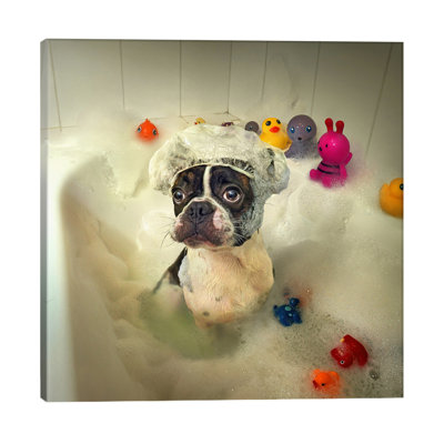 The Bath 1 Piece Wrapped Canvas Painting
