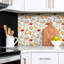 Karpinski 50 x 100 cm PVC Tile in White
