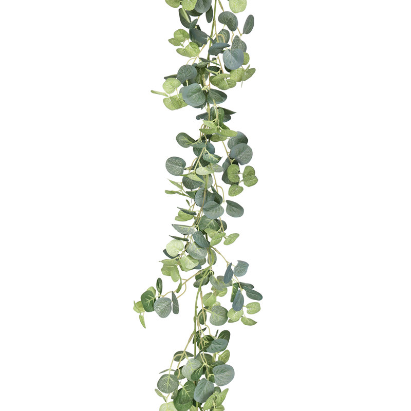 Harkeel 72'' in. Faux Eucalyptus Garland