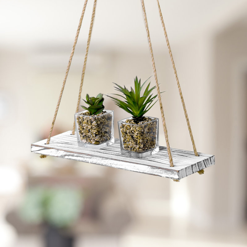 2 Piece Triangle Solid Wood, White