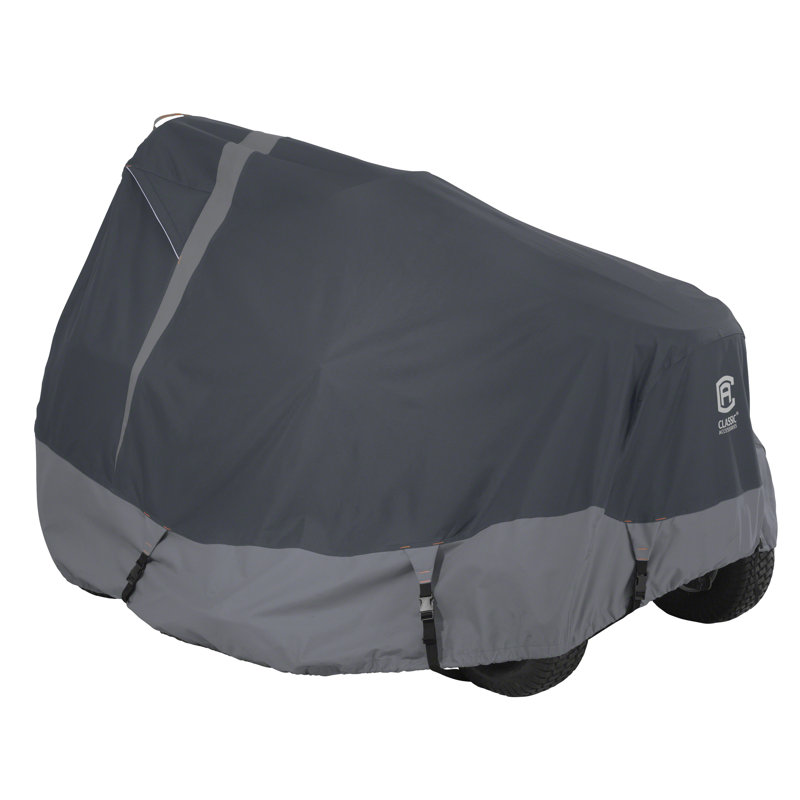 StormPro™ Mildew Resistant Lawn Mower Cover By Classic Accessories, 47" H x 52" W x 80" D