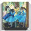 Dancers in Blue by - Wrapped Canvas - Framed Print-19089102