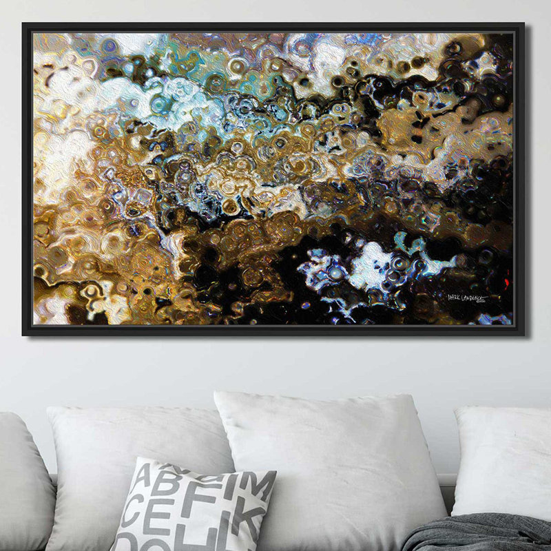 Jean 10: 11 «Our Shepherd's Love» par Mark Lawrence - reproduction, H 27,5 po x l 43,5 po x P 2 po, Cadre flottant noir