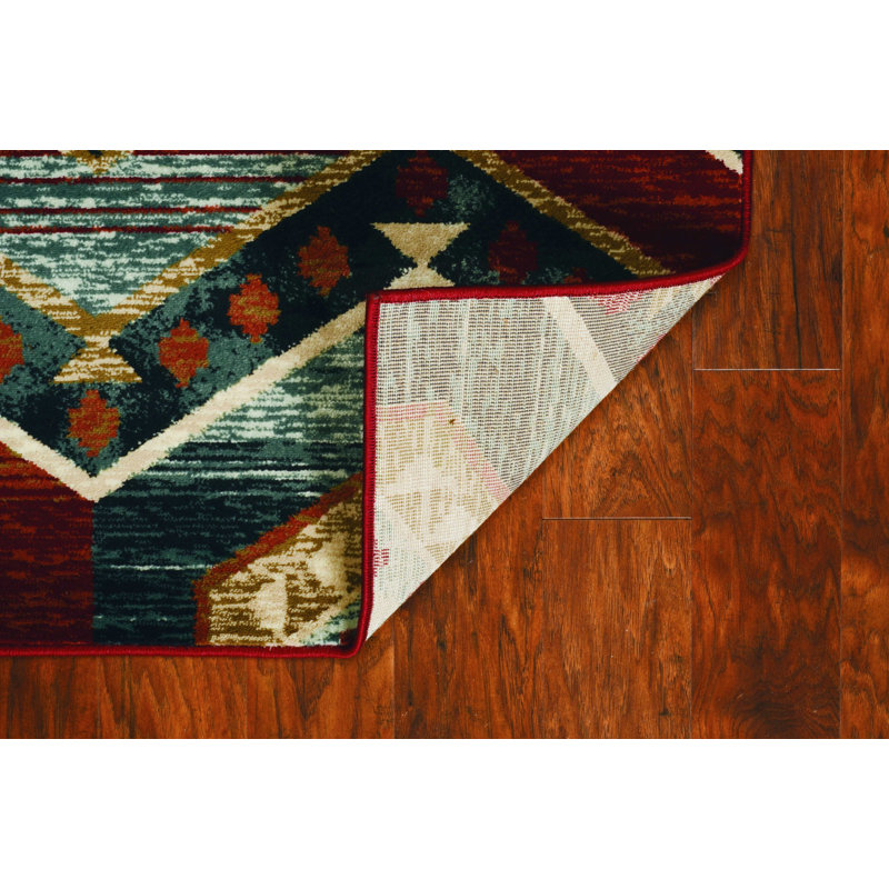 Tapis d'intérieur 3 pi x 5 pi tissé à la machine