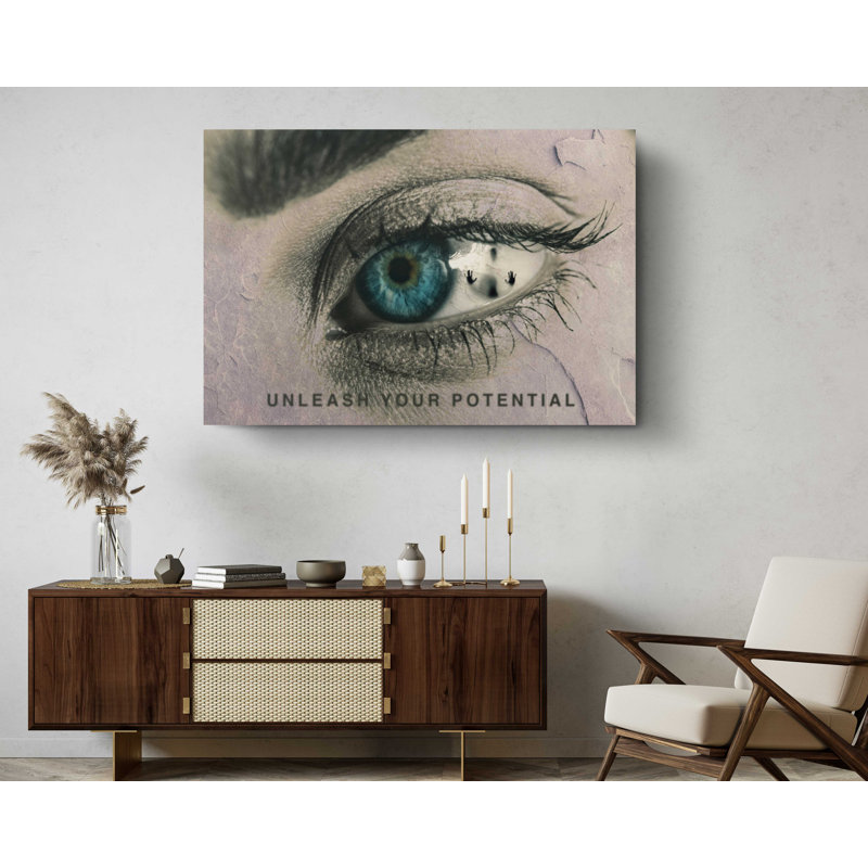 "Unleash Your Potentiel", impression sur toile, art mural sur toile, H 16 po x l 24 po x P 1 po