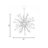 Ita Ita 24-Light Dimmable Sputnik Sphere Chandelier-346240103