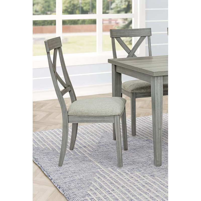 Chaise rembourrée 2 pièces