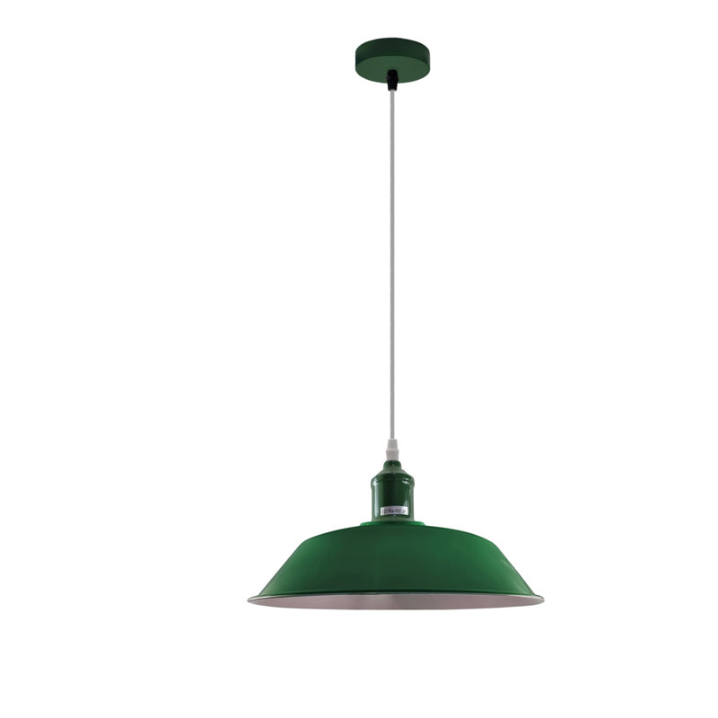 Gilyard 1 - Light Single Pendant, Green/White, Green